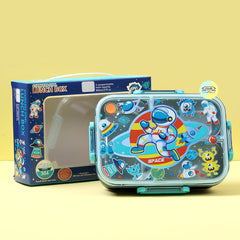 Vest Character Themed Stainless Steel Lunch Box for Boys