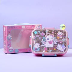Vest Character Themed Stainless Steel Lunch Box for Girls