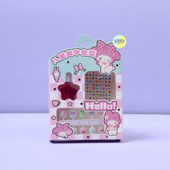 Cute Kids Character Nail Polish & Press-On Nails Set