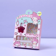 Cute Kids Character Nail Polish & Press-On Nails Set