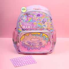Cute Heart Designed Bagpack with Name Customization