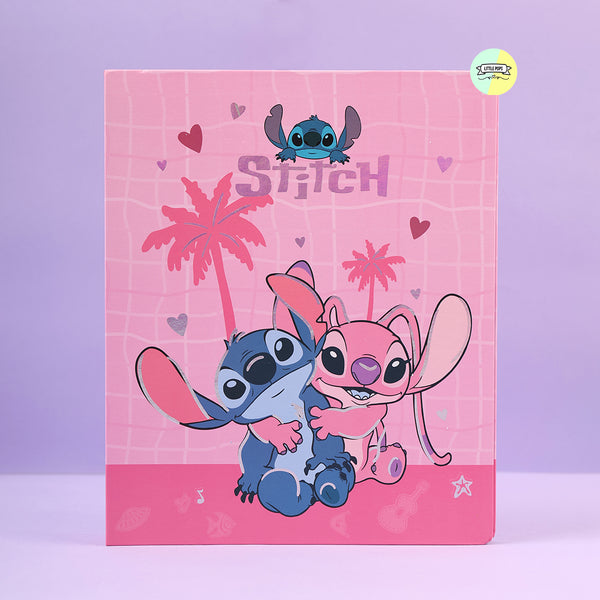Stitch Journal Notebook with Stickers