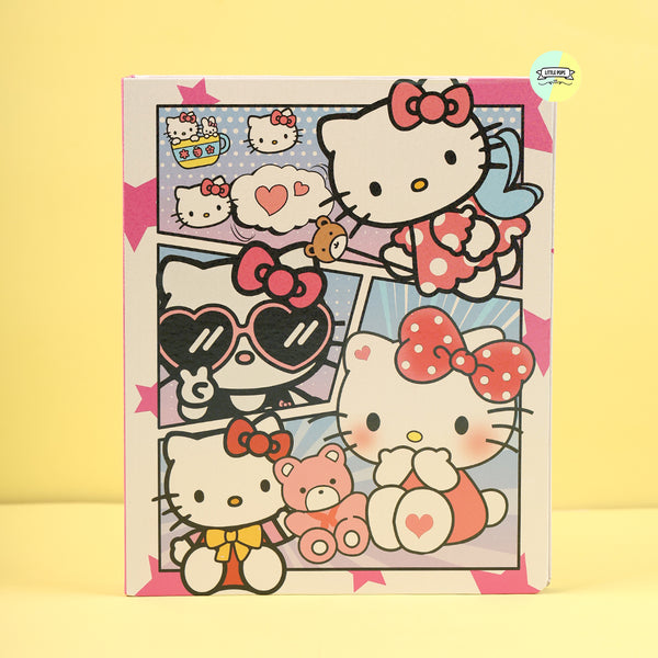 Hello Kitty Journal Notebook with Stickers