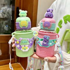 Cute Colourful Character Water Bottles