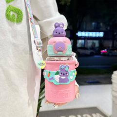 Cute Colourful Character Water Bottles