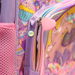 Cute Heart Designed Bagpack with Name Customization