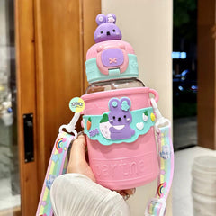 Cute Colourful Character Water Bottles