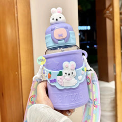 Cute Colourful Character Water Bottles