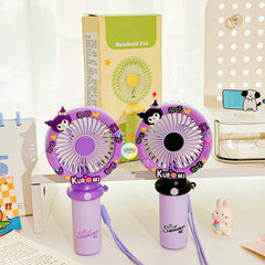 Kuromi Portable Chargeable Fans