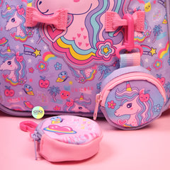 Cute Rabbit Themed Bagpack with hanging pockets