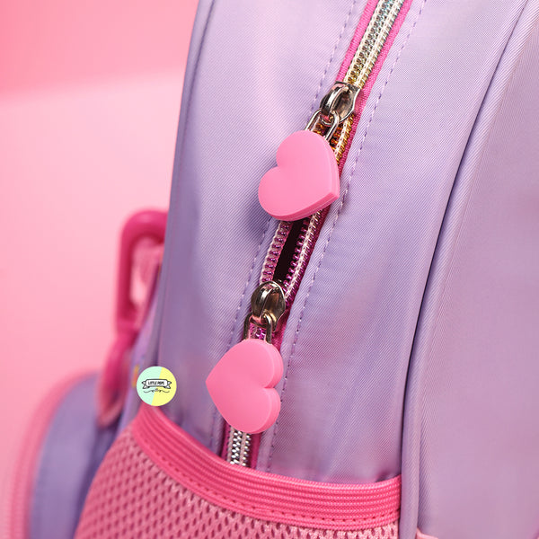 Cute Rabbit Themed Bagpack with hanging pockets