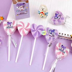 Kuromi Lollipop Shaped Eraser