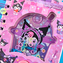 Sanrio Character Game Notebook with Stickers