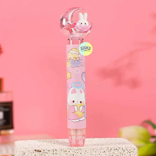 Moon Shaped Pen Like Eraser