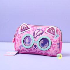 3D Cat Rainbow Pouch