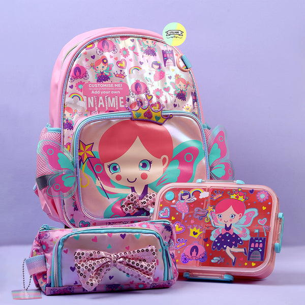 Bow Themed Back to School Deal with Name Customization