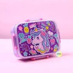Vest Unicorn Themed Plastic Lunch Box