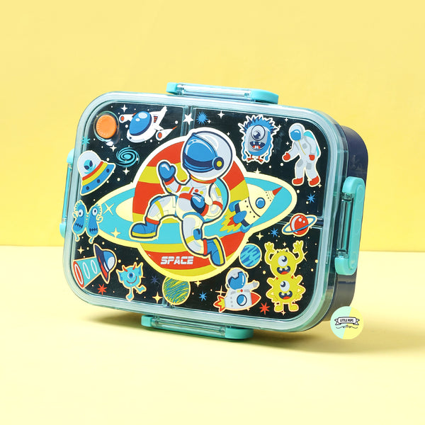 Vest Character Themed Plastic Lunch Box for Boys