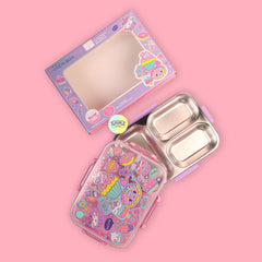 Vest Character Themed Stainless Steel Lunch Box for Boys