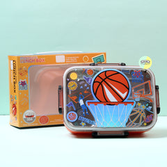 Vest Character Themed Stainless Steel Lunch Box for Boys