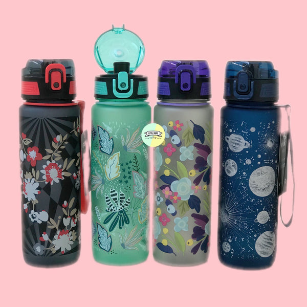 Abstract Patterned Trendy Water Bottle