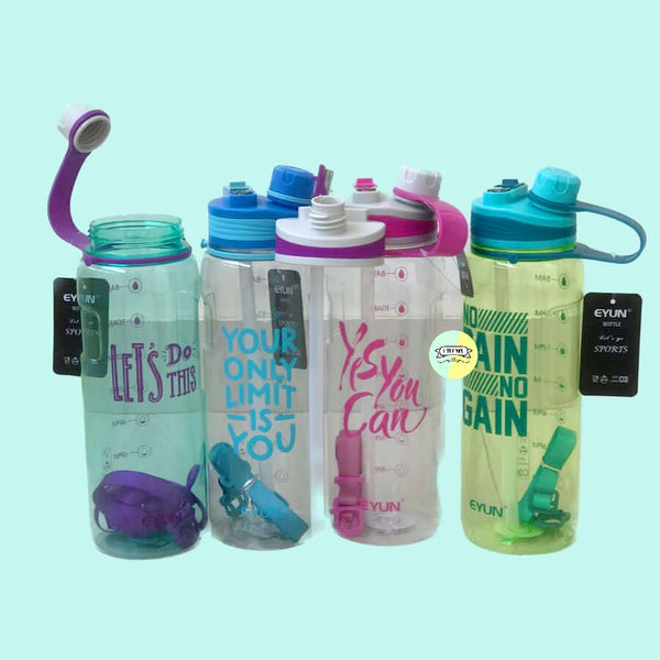Trendy Quote Saying Water Bottle