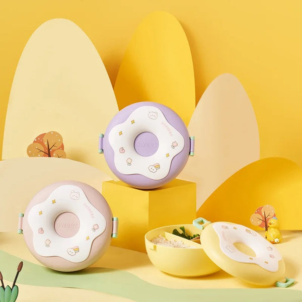 Adorable Donut Shaped Bento Lunch Box
