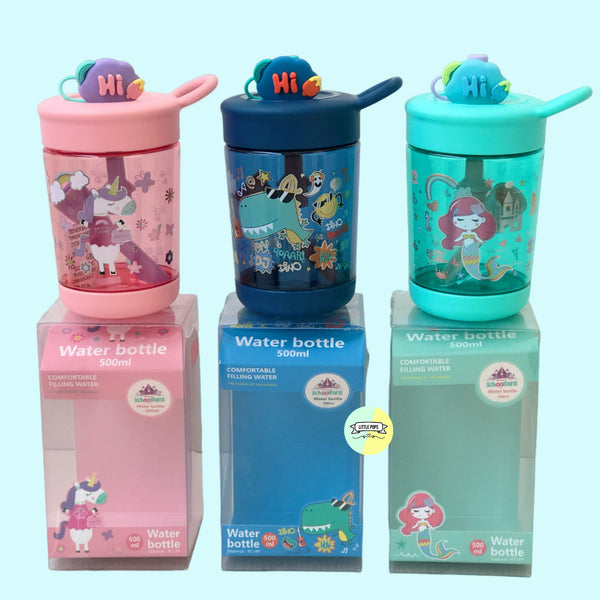 Cute Character Water Cup with handle