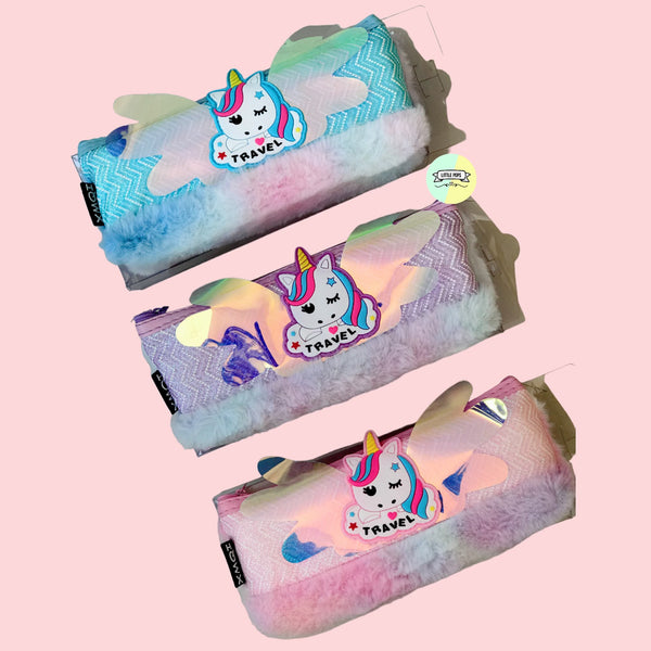 Cute Unicorn Holographic Wing Pouch