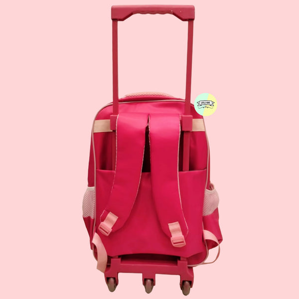 3D Barbie Trolley Bag pack