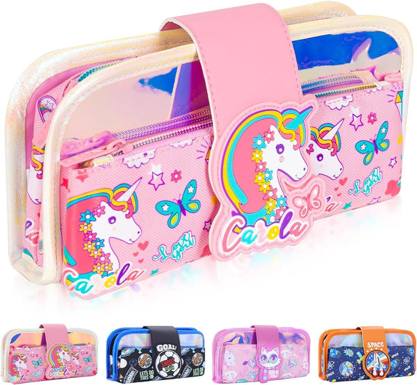 Trendy Kids Holographic Character Pouch