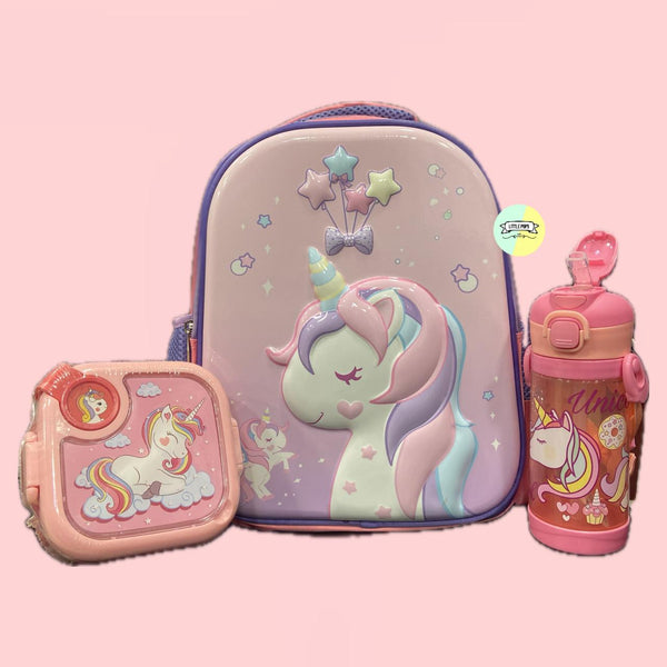 Unicorn Themed 3D Bag Deal