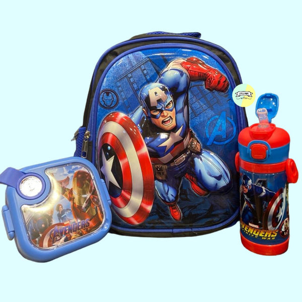 Captain America Themed 3D Bag Deal