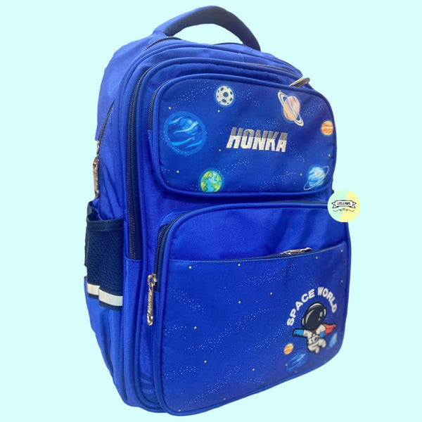 Space Themed Cute Spacious School Bag