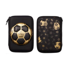 Smiggle Original Football Designed Hardtop 3D Pouch