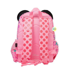 Cute Pink Minnie Designed Bagpack with Hood (14 inches)