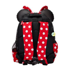 Cute Red Minnie Designed Bagpack with Hood (14 inches)
