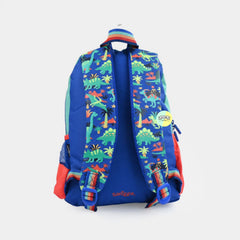 Cute Smiggle Dino Designed Bagpack (14 inches)
