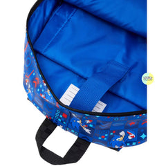 Cute Smiggle Sonic Designed Bagpack with Hood (14 inches)