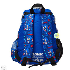 Cute Smiggle Sonic Designed Bagpack with Hood (14 inches)