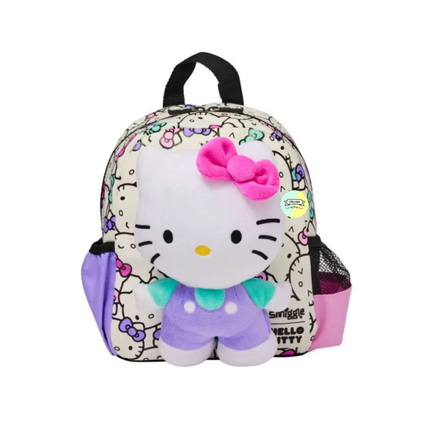 Adorable Smiggle Hello Kitty Stuff Bagpack (10 inches)