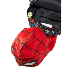Cute Smiggle Spiderman Designed Bagpack with Hood (14 inches)