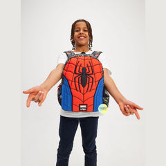 Cute Smiggle Spiderman Designed Bagpack with Hood (14 inches)