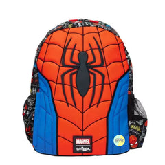 Cute Smiggle Spiderman Designed Bagpack with Hood (14 inches)