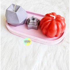 Cute Geometric-Shaped Candle