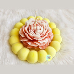 Cute Rose-Shaped Candle