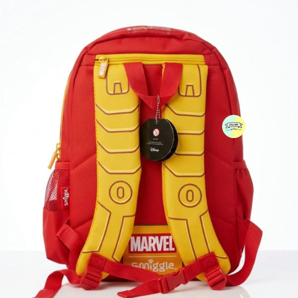 Cute Smiggle Ironman Designed Bagpack (14 inches)