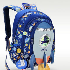 Cute Smiggle Astronaut Designed Bagpack (14 inches)