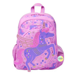 Cute Smiggle Pink Unicorn Designed Bagpack (14 inches)