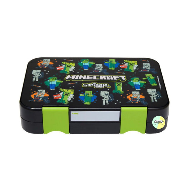 Smiggle Minecraft Multi Compartments Bento Lunchbox (BPA FREE)